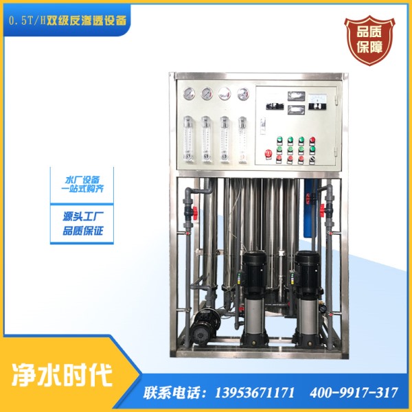 0.5T/H雙級反滲透設(shè)備
