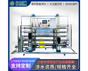 1T/H雙級全不銹鋼、反滲透設備